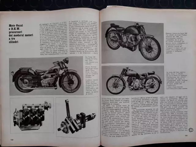 Motociclismo 1 Gennaio 1971 Kawasaki "Samurai" 250 "Avenger" 350 Muller-Zundapp 3