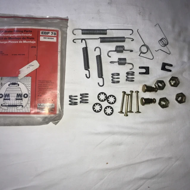 GENUINE FORD SIERRA Rear Brake Shoe Fitting Kit 5018534 £12.00