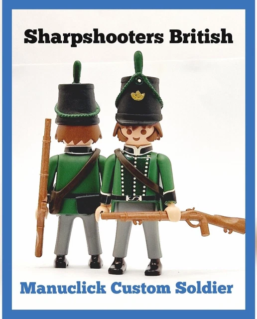 PLAYMOBIL CUSTOM WW2 SOLDAT ARMEE USA SANITÄR WELTKRIEG 101 AIRBORNE