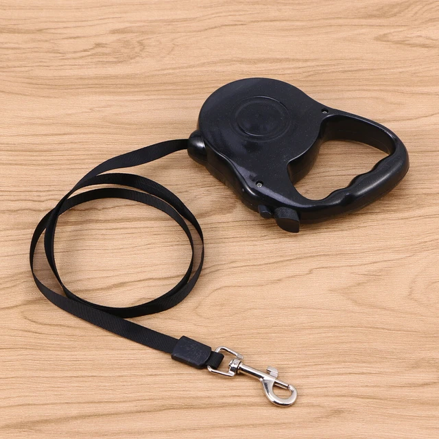 Cinturón de cuerda telescópico con correa de tracción retráctil automático perro perro cachorro gato