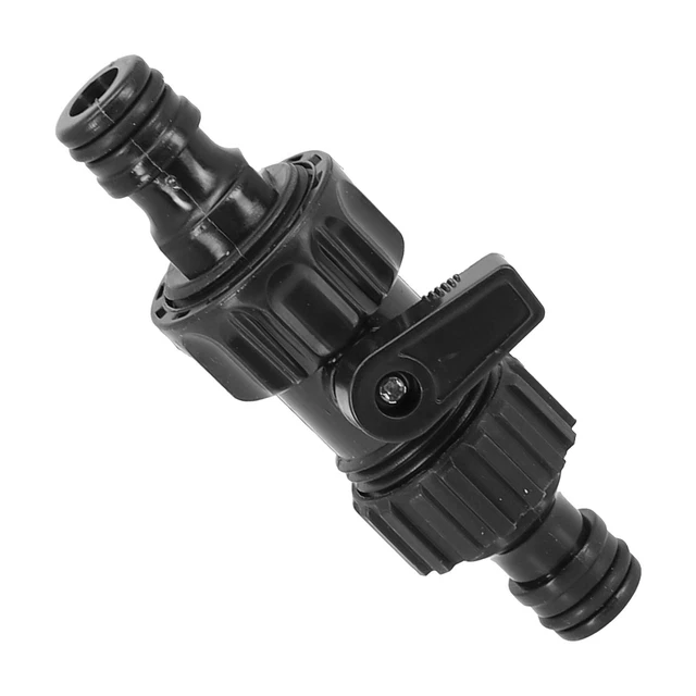 Messing Gartenschlauch Absperrventil 3/4" GHT Auf NPT – Kugelhahn Mit Langem Griff, Inkl. Dichtungen