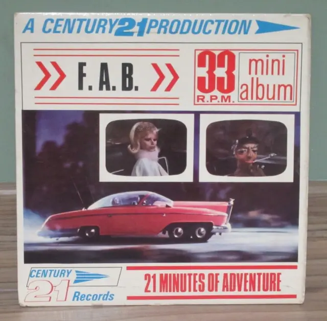 CENTURY 21 Records 7" vinyl mini album - F.A.B. - issued 1966  MA107