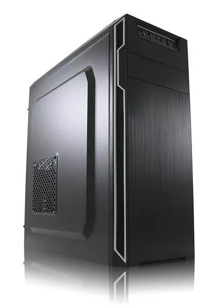 LC Power LC-7038B-ON Midi-Tower Nero Cabinet Case Pc