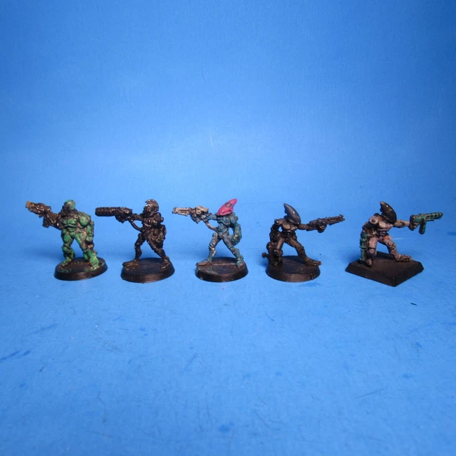 GW WARHAMMER 40K Rogue Trader époque Eldar Guardians x5 métal OOP i40
