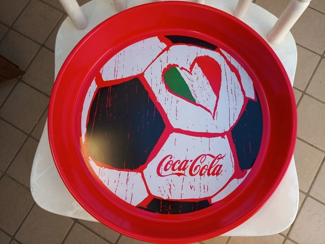 Coca Cola grande VASSOIO in metallo 