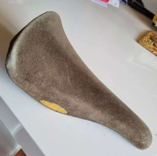 SELLA VINTAGE SELLE SAN MARCO LASER marrone saddle brown bici corsa EROICA