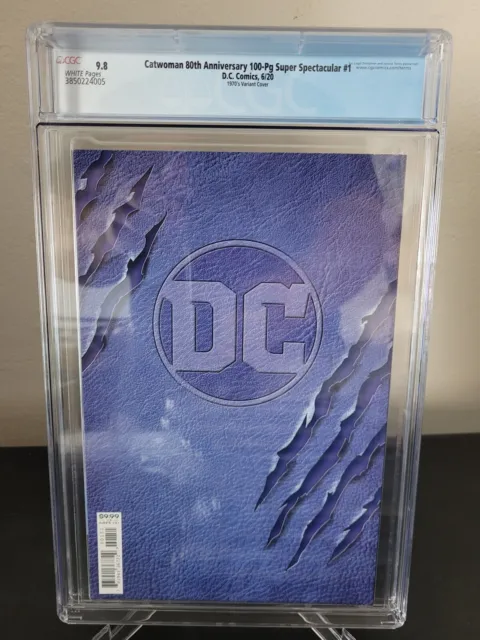 Catwoman 80Th Anniversary 100-Page Super Spectacular #1 Cgc 9.8 Graded Frank Cho 2