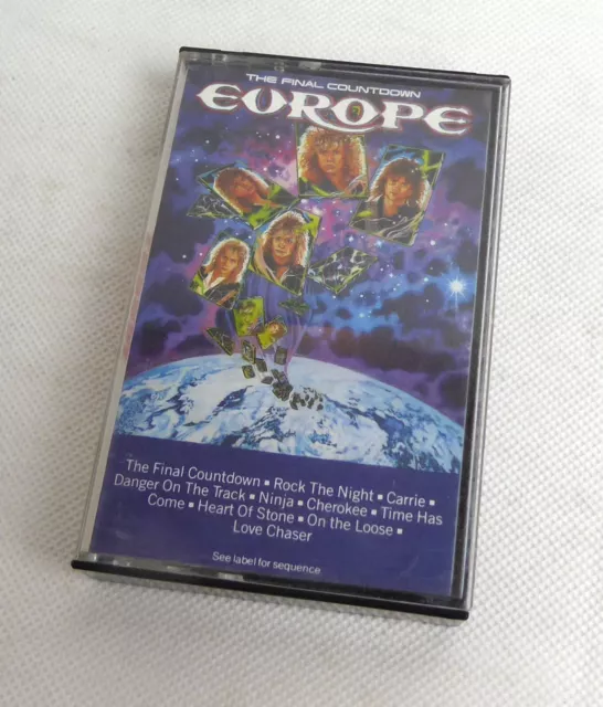 Musikkassette - EUROPE - The Final Countdown -  Tape MC