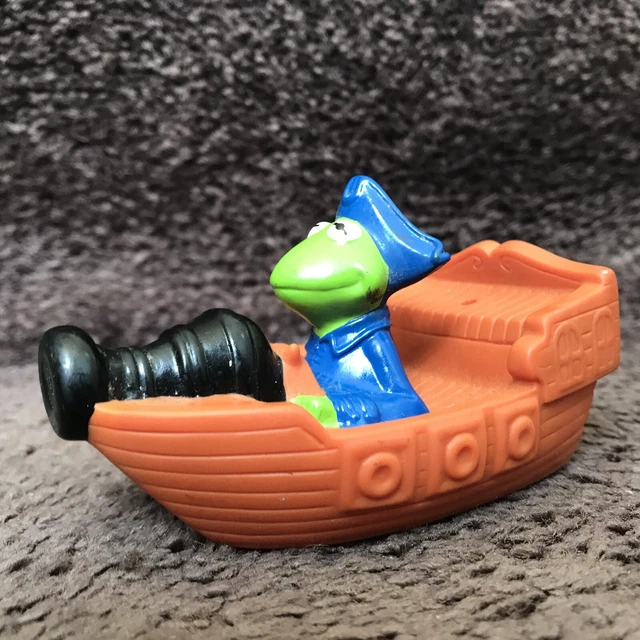 VINTAGE MUPPETS 1995 Kermit The Frog 4" McDonald's Bath Water Squirter