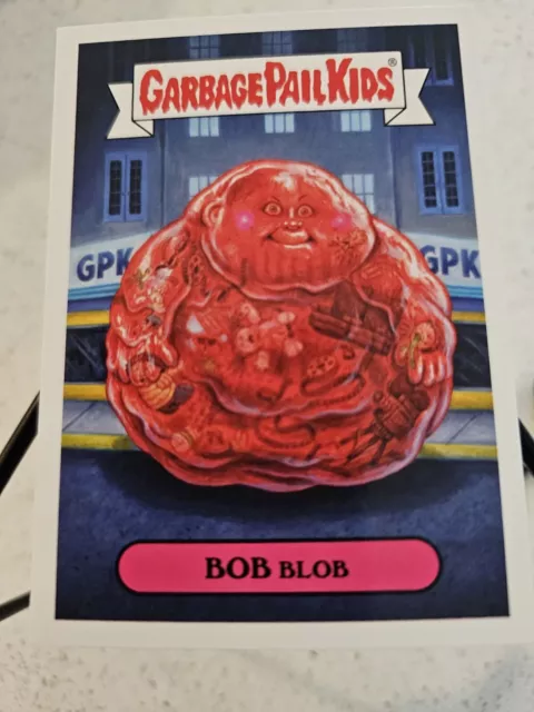 Garbage Pail Kids Bob Blob 8a GPK Topps 2018 Oh, The Horror-ible sticker
