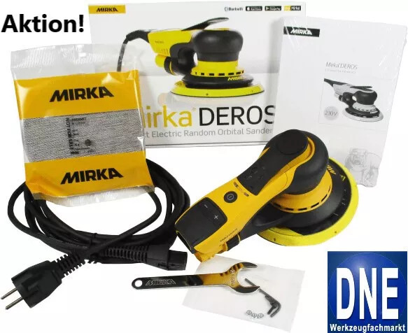 MIRKA DEROS Elektro Exzenterschleifer 150mm 5mm Hub 650CV - MID6502022