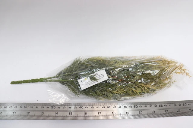 Ragon House Olive & Wheat Prickly Pine Bush with Cones 14" G201415