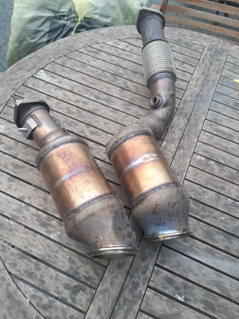 Downpipe originale BMW con Kat BMW X4M F98 Competition 3.0