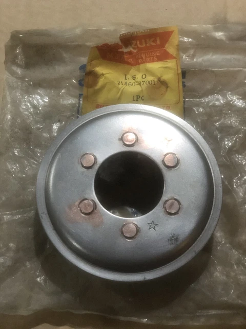 Suzuki B100 B100P B105 B120 KT120 TC120 NOS OE Clutch Pressure Plate 21460-07001 Suzuki B100 B100P B105 B120 KT120 TC120 NOS OE Clutch Pressure Plate 21460-07001
