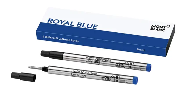 Montblanc Rollerball LeGrand Royal Blue Broad Point Pen Refill