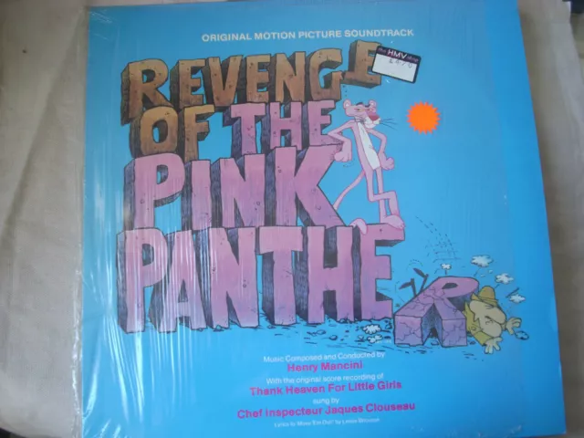 LP vinyl soundtrack REVENGE OF THE PINK PANTHER sehr gut