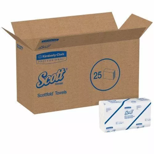 Papel Toalla Scott Scottfold Multi-Fold 9-2/5X 12-1cm Contar De 4375 Por Kimb