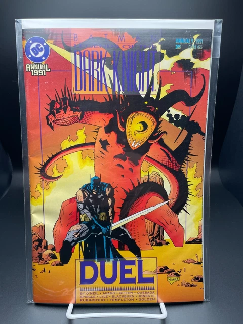 9.9 Mint 1991 Dc Batman Legends Of The Dark Knight Annual #1 Duel O'neil Aparo
