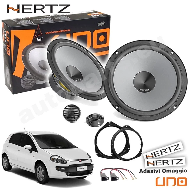 Coppia Altoparlanti Hertz K165 16.5cm 300W | Per Fiat Punto Anteriore | Con Kit Installazione E Tweeter - Foto 5