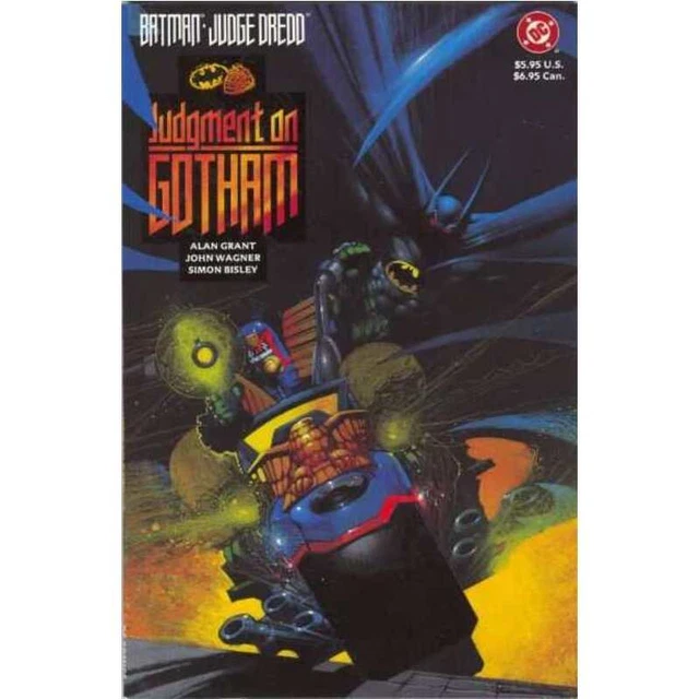 Batman/Judge Dredd: Judgment on Gotham #1 in Near Mint condition. DC comics [y}