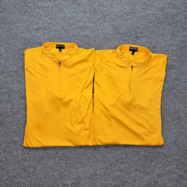 McDonalds Mens Polo Shirt Employee Uniform Work Wear Bundle Lot of 2 Sz Large