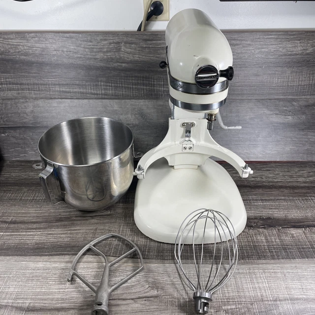 HOBART KITCHENAID MODEL K5A 10 Speed Lift Stand 2 Attachments 149.99