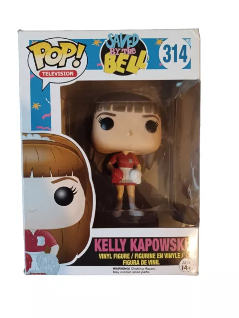 Funko Pop Vinyl Figure Television Saved by the Bell Kelly Kapowski Box Imperfect