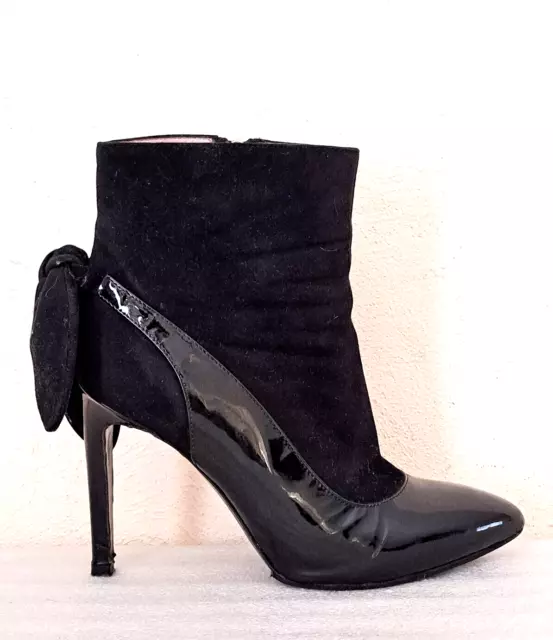CARVEN - BOOTS - CHAUSSURES - CUIR - POINTURE 37 eu - GENUINE