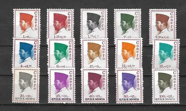 INDONESIA 1965 President Sukarno "Conefo" MNH (wh153)