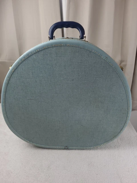 50s Vintage Samsonite Barbie Style 4220 ROUNDISH SUITCASE No Key