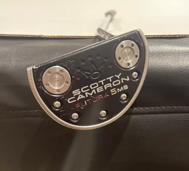 Titiliest Scotty Cameron Future 5mb 34” Putter From 2017 Steel Shaft Right Hand