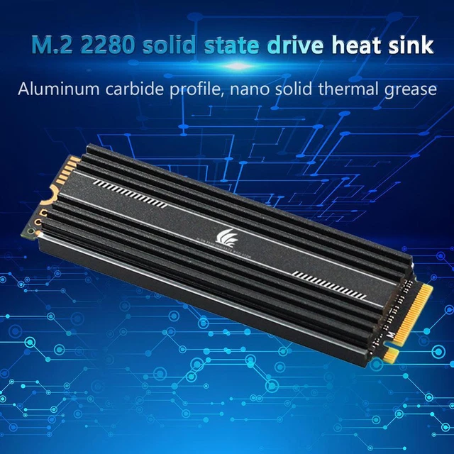 LF M.2 SSD Heatsink Cooler M2 2280 Solid State Hard Disk Radiator