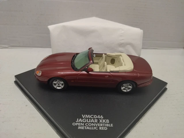 Jaguar Xk8 Open Convertible Metalic Red 1:43 Vitesse Vmc046