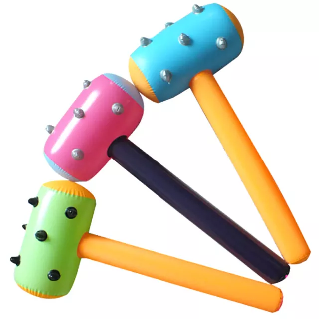 Cartoon Inflatable Hammer Air Hammer Toys Color Random~pd Sb