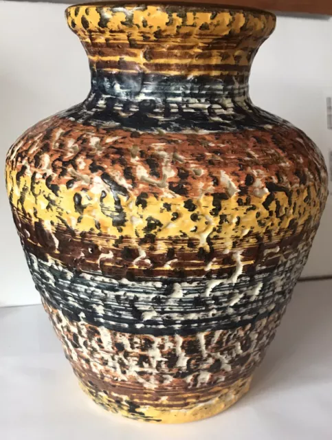 Vintage West German "Fat Lava" 564/20 Vase by Bay Keramik - 20 cm