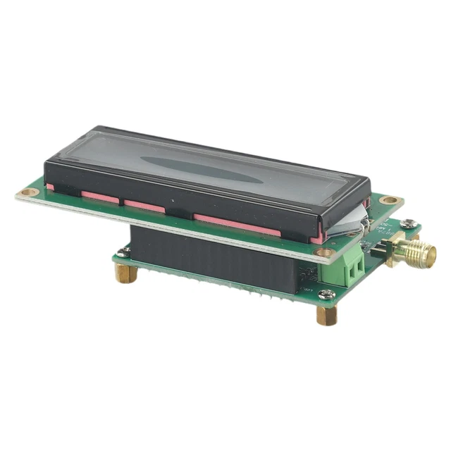 Durratou Smart RF Power Meter 1 MHz - 10 GHz -50 à 0 DBm – Testeur Puissance RF Numérique Vert
