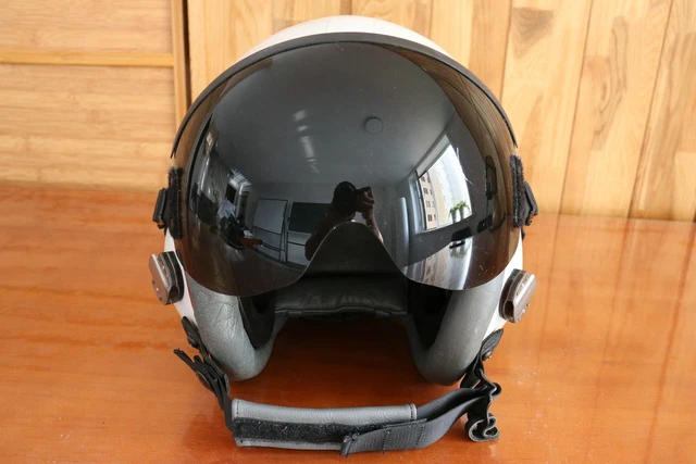 Usaf Fighter Pilot Flying Helmet Gentex Hgu-55/P Usaf Fighter Pilot Flying Helmet Gentex Hgu-55/P