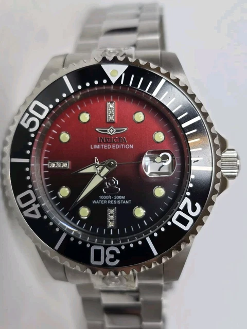 Invicta Reserve Grand Diver 300 M Automatic In Stahl Mit... For - Foto 4