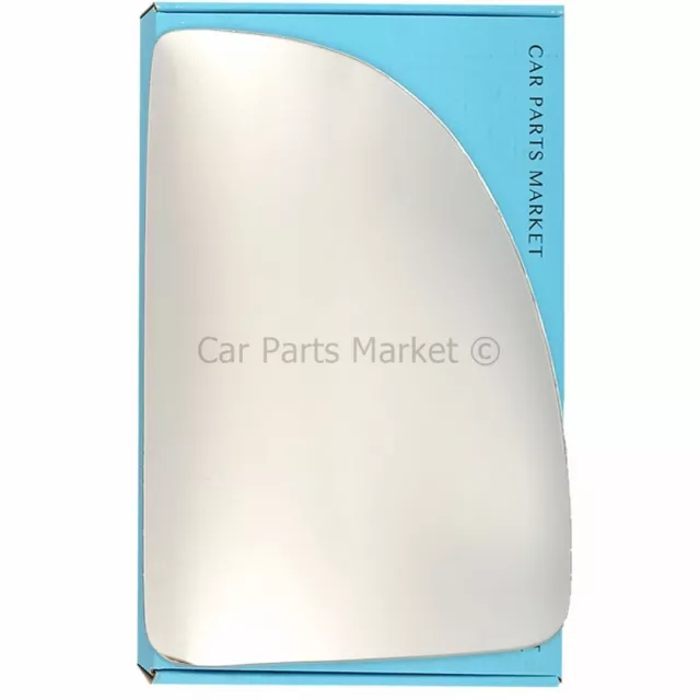 Right Driver side Wing door mirror glass for Fiat Ducato 1999-2006