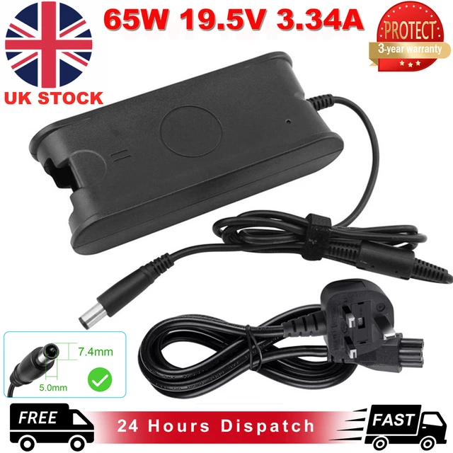 65W AC Adapter Charger For Dell Latitude 5500 3300 5300 Laptop Power Supply Cord