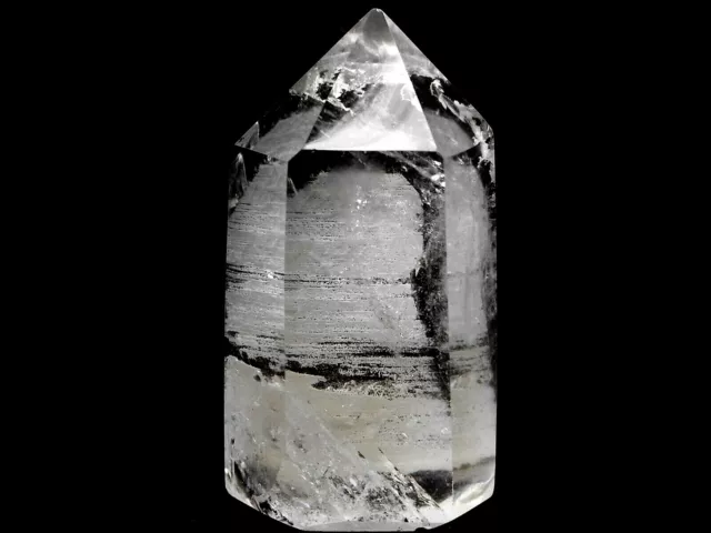 Sehr klarer Bergkristall Obelisk mit Einschluss