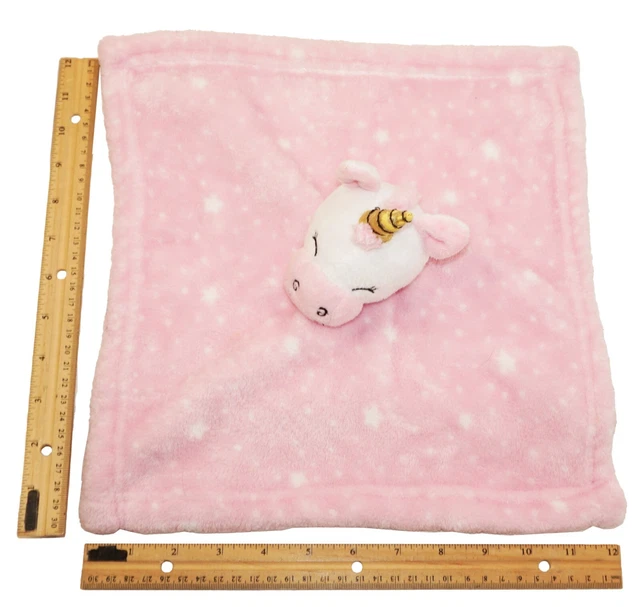 Manta de 12" de peluche de cabeza de unicornio seguridad infantil amorosa - bebé acurrucado 2018