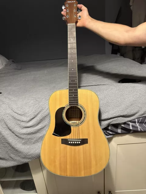 ARIA AW 20 L  N Acoustic Guitar, LEFT HANDED Natural