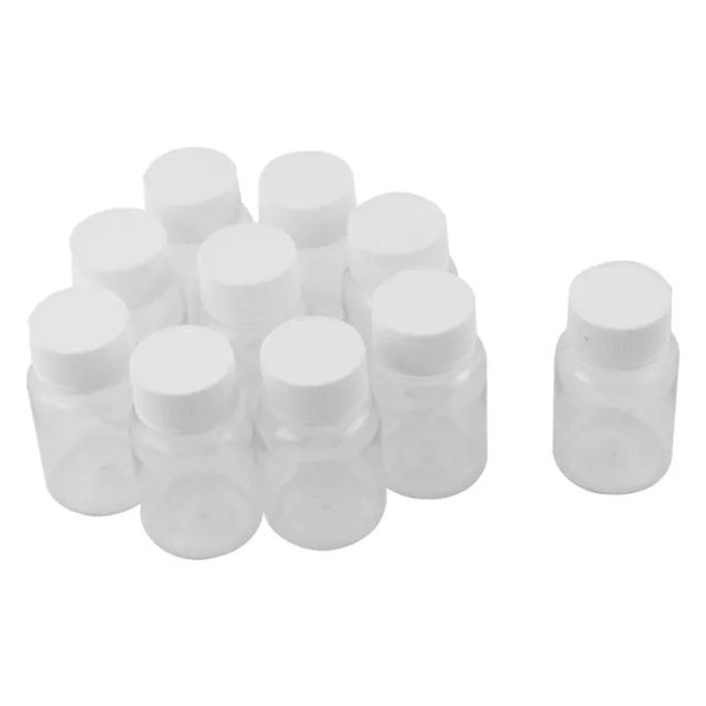 100 PièCes Bouteilles Rechargeables 15 Ml en Plastique PET Transparent Bout4195