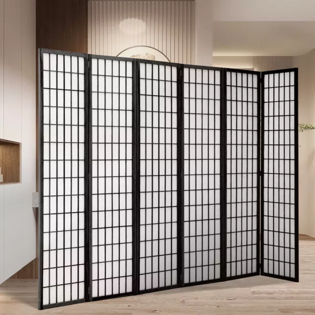 Folding 3/4/6 Panels Room Divider Freestanding Wall Privacy Screen Protector