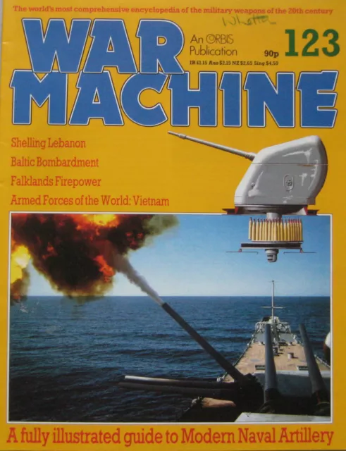 War Machine Orbis magazine Issue 123 Modern Naval Artillery