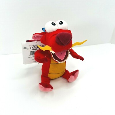 mushu plush disney store