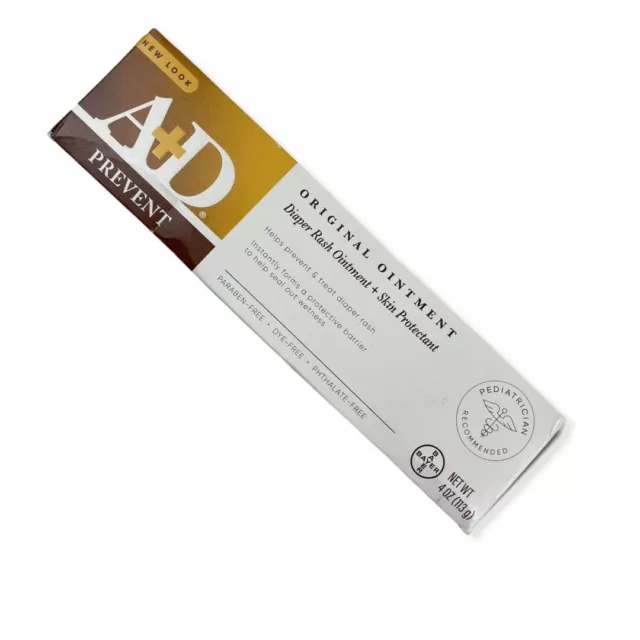 A + D Original Ointment, Diaper Rash & Skin Protectant Ointment Large Tube 4 Oz