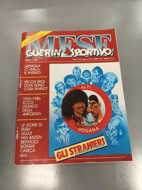 Guerin Sportivo – Mese 4 Aprile 1987 – Speciale Ultras Tifosi Coreografie