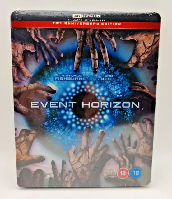 Event Horizon 4K + Blu Ray Steelbook 25th Anniversary Edition New & Sealed